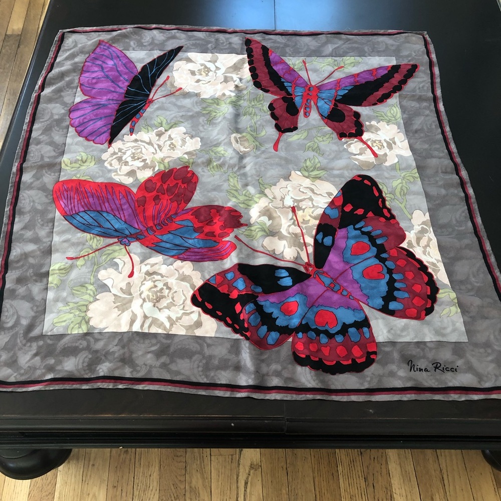 Nina Ricci silk scarf